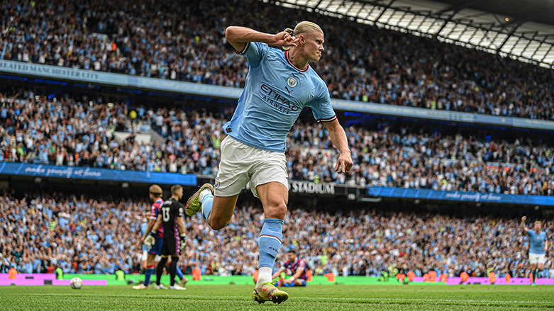 MAN City bi “Hat-Trick” a Haaland bi ser Crystal Palace ket